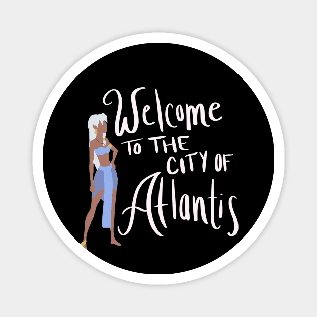 Atlantis the lost empire Magnet by Courtneychurmsdesigns